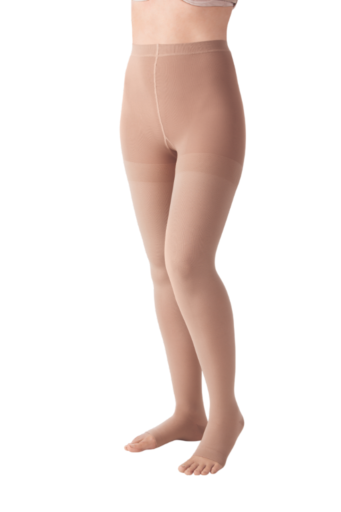 Juzo Dynamic - Collant, Classe 2 (CURTO,PE ABERTO)