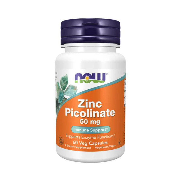 Now Zinco Picolinato 50 mg x60caps