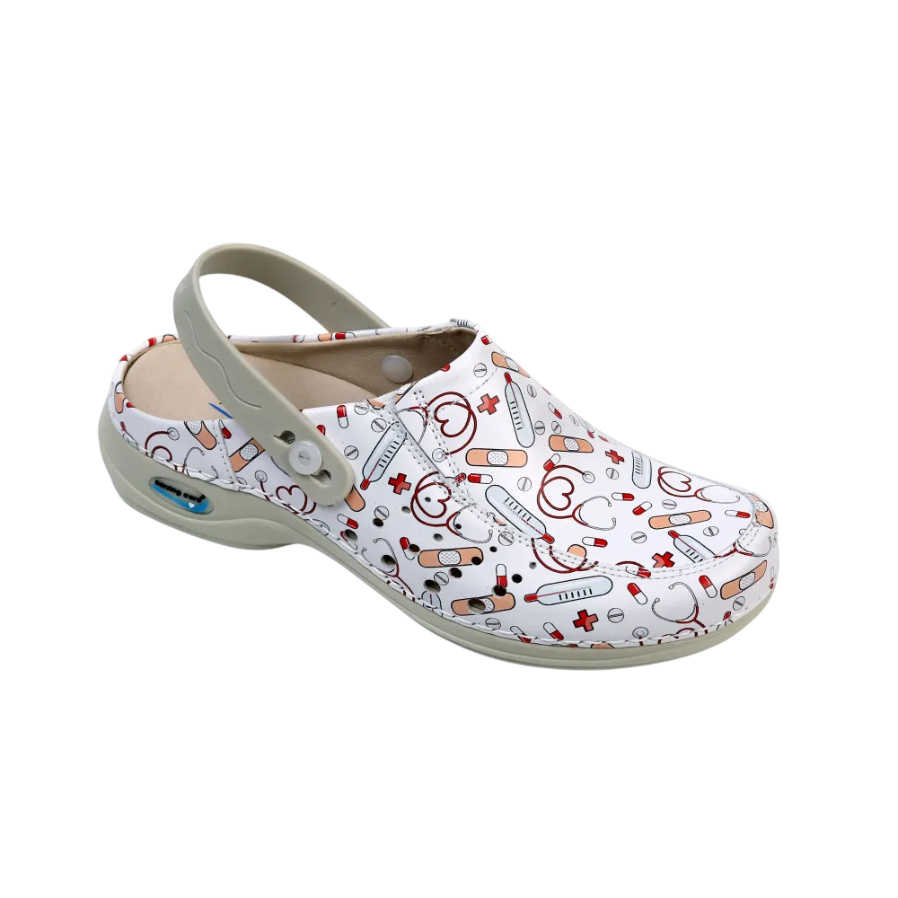 Socas Profissionais Wash'Go Berlim com Furos e Presilha - Saúde Branca