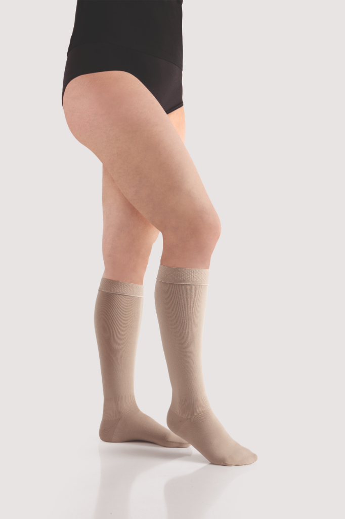 Meia Elástica Juzo Move AD - Silicone Balance (Pé Fechado) (VI, EXTRA CURT, PE FECHADA)