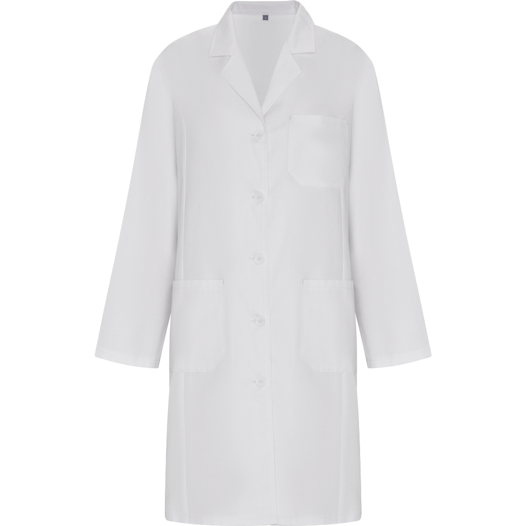 Bata apertar a frente manga comprida (XXL) (XXL)