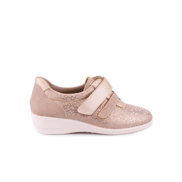 Sapatilhas Tonga Medicomfort em Lycra flexível (41, BEGE)