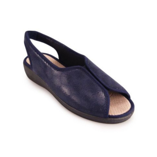 Sandália Ortopédica Arles de Senhora (35, AZUL)