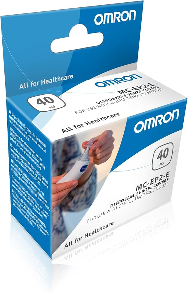 Omron protetores auriculares descartaveis p/termometro auricular x40