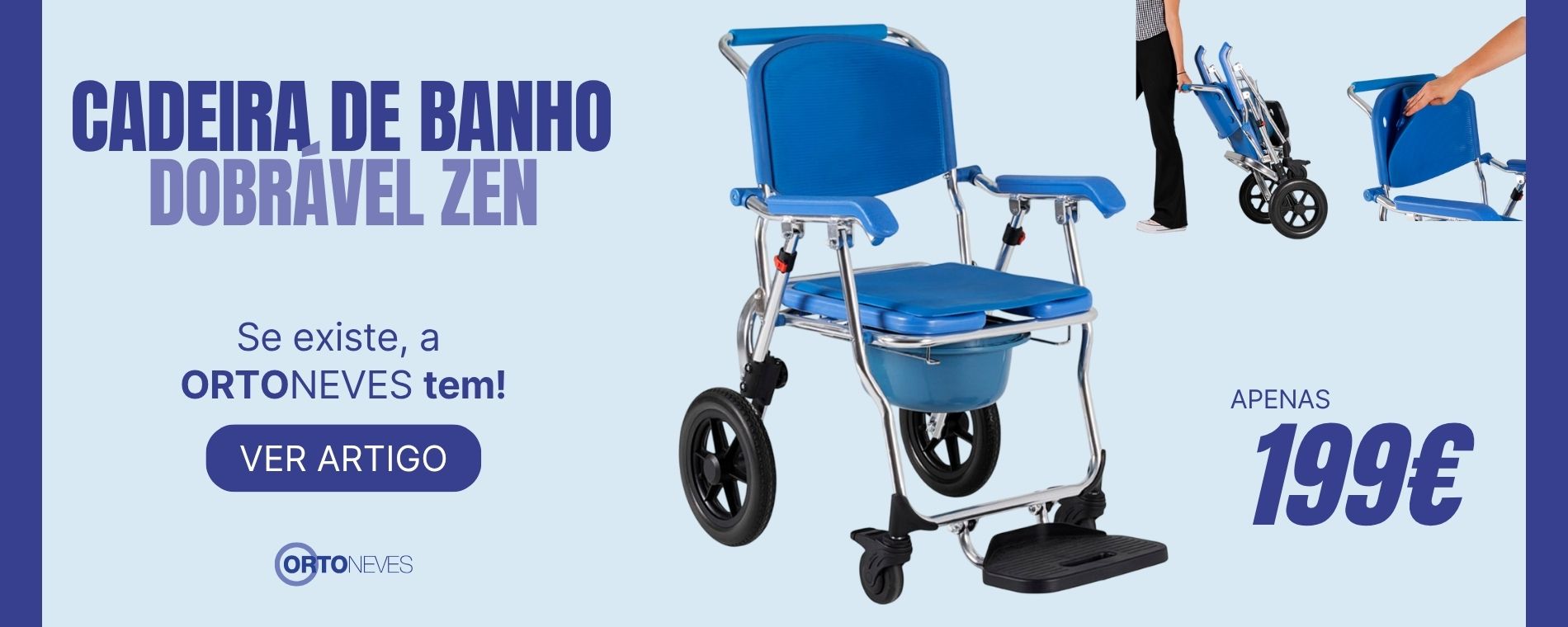 Cadeira de Banho e Sanitária ZEN