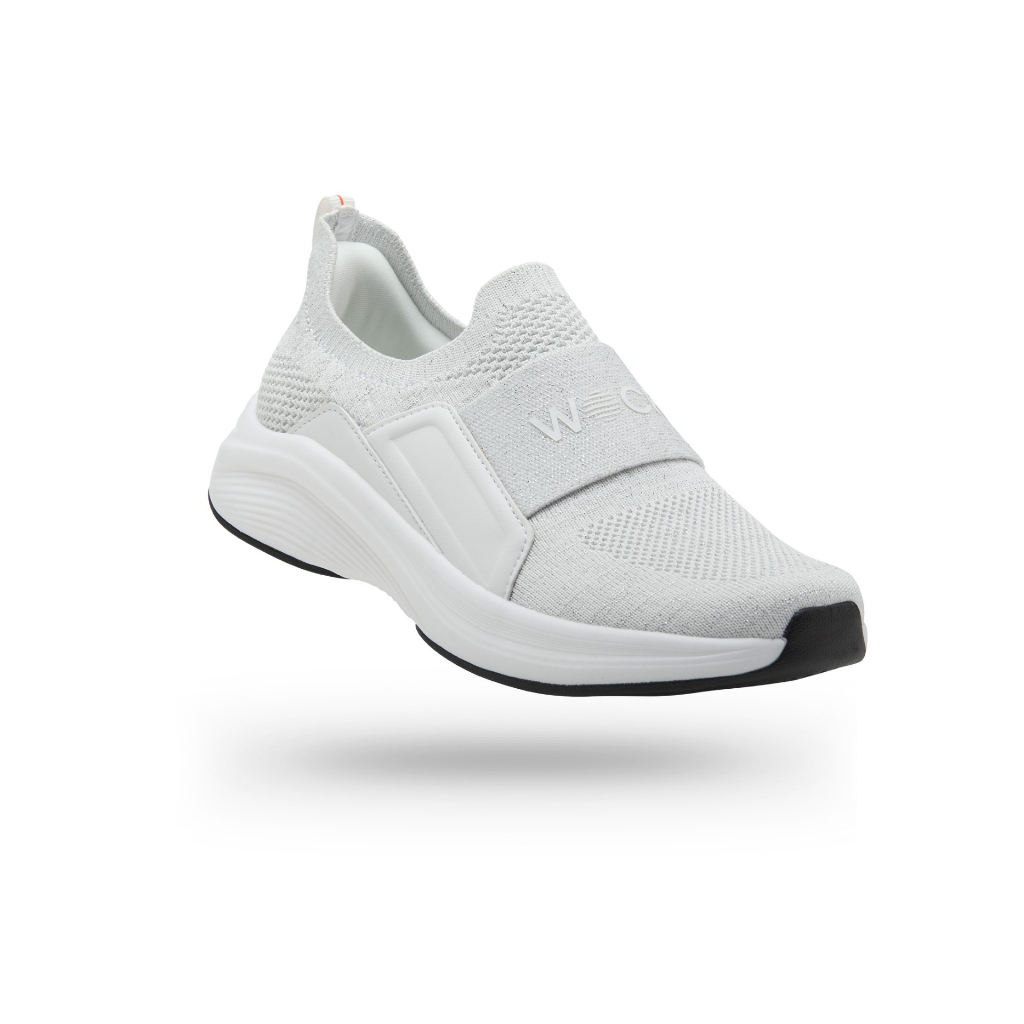 Sapatilha WOCK SWIFT LS 02 Branca com Sistema Slide-in (38, BRANCO)