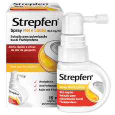 Strepfen Spray Anti-inflamatório Mel e Limão