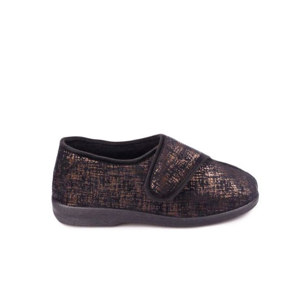 Pantufa Medicomfort Cressia (39, PRETO)