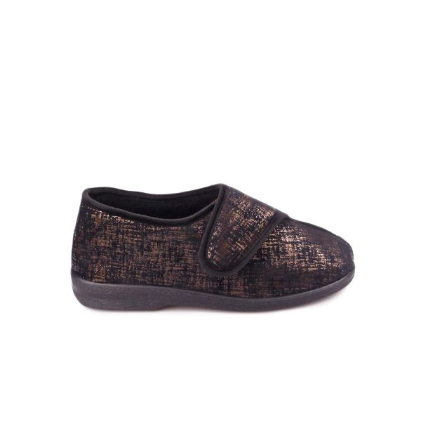 Pantufa Medicomfort Cressia (39, PRETO)