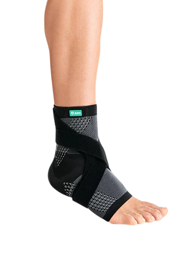 Suporte Elástico de Tornozelo Juzoflex® Malleo Xtra Strong (XS, DIREITO)