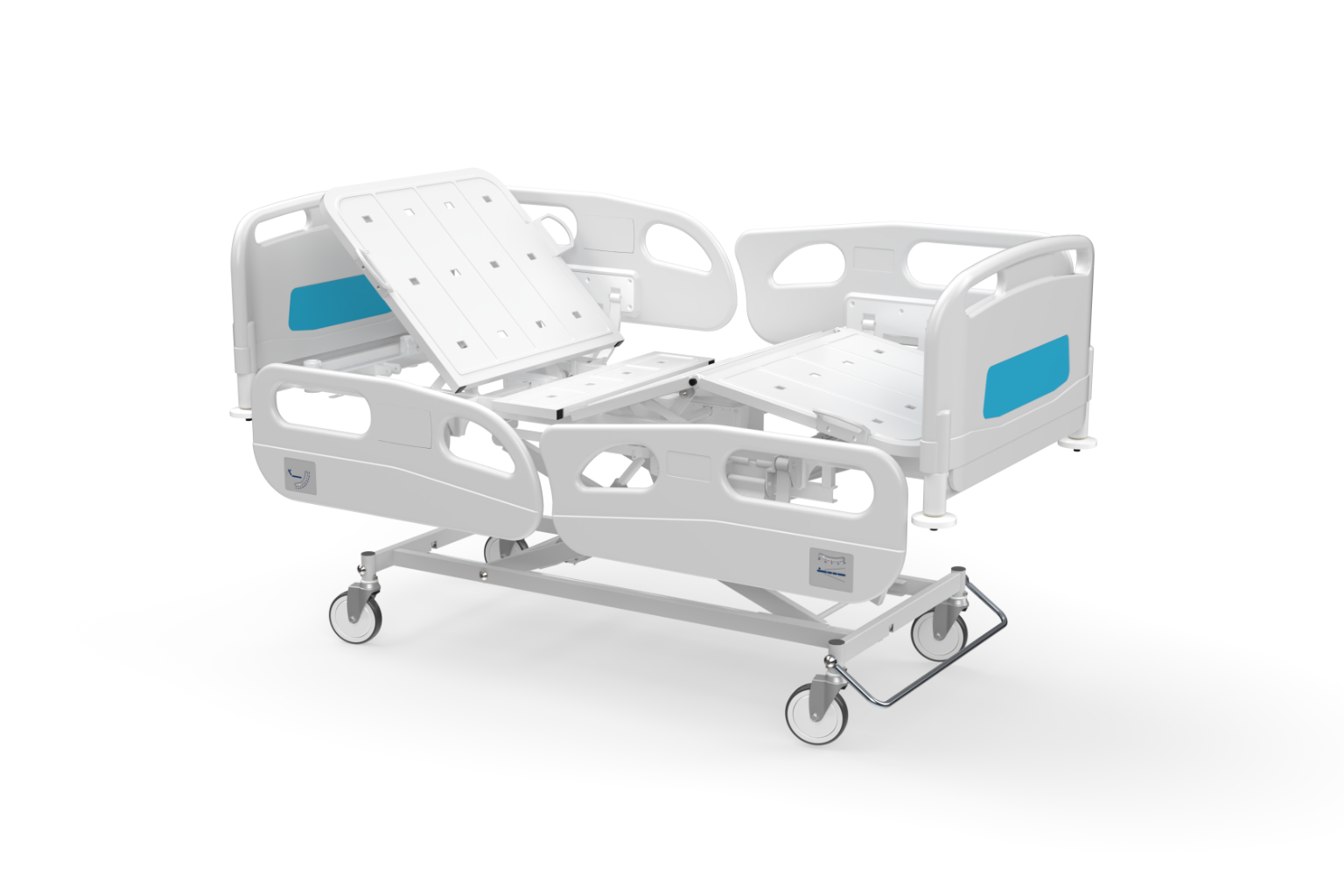 Cama Hospitalar Duocare c/sistema Tesoura c/travão local