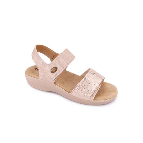 Sandália Ortopédica Sendai Bege (39, BEGE)