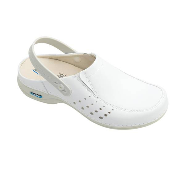 Socas Profissionais Wash'Go Berlim com Furos e Presilha -  Branco (40, BRANCO)
