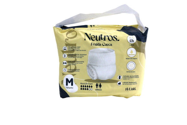 Fralda Cueca Neutros Tam. M (14 Unidades)
