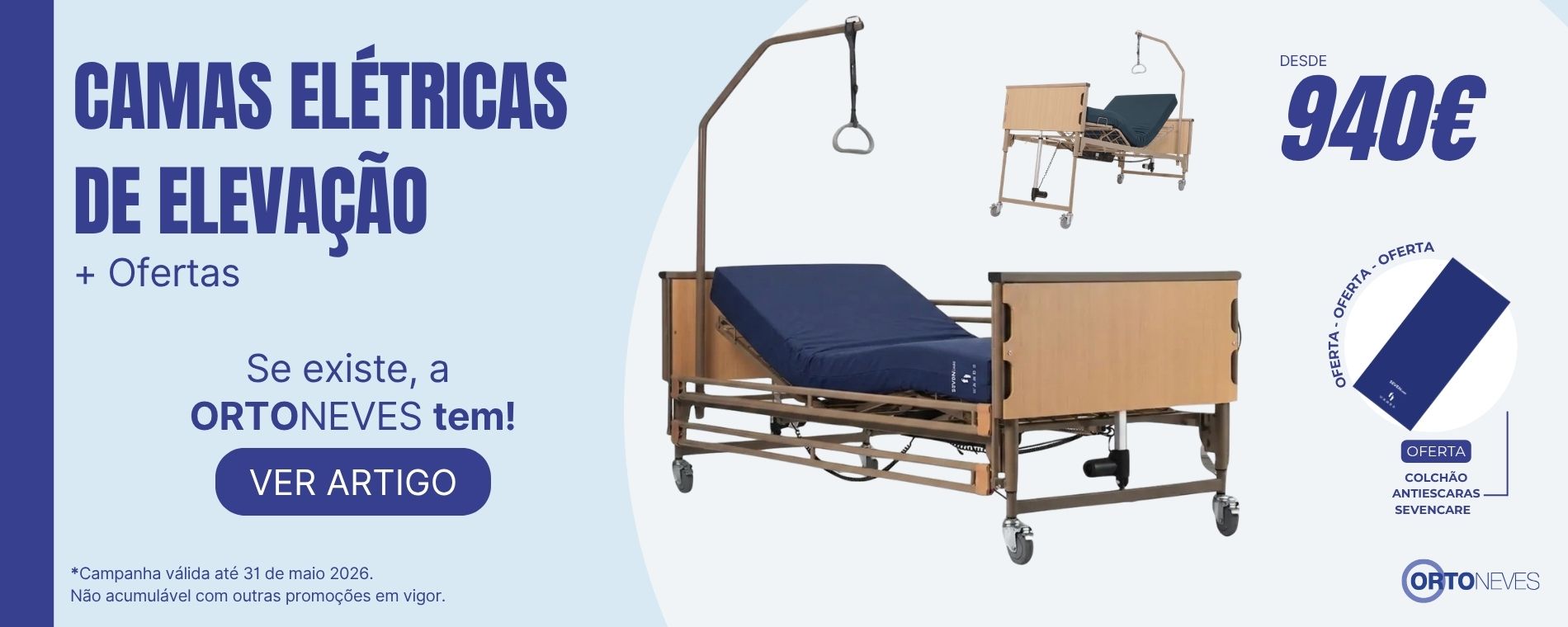 Camas Elétricas de Elevação c/ Colchão e Almofada