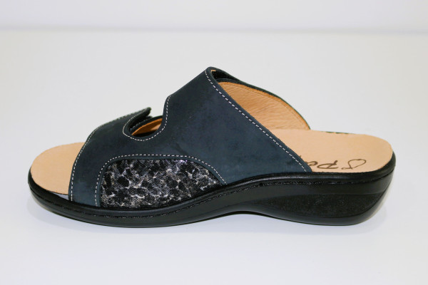 Chinelo Pear Conforto com Duplo Ajuste (41, AZUL)