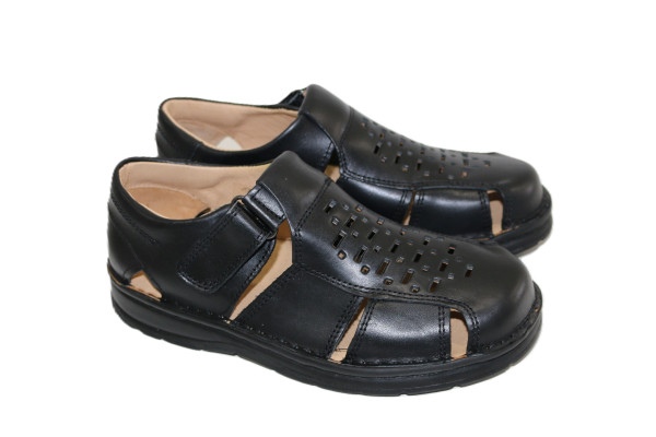 Sandália Masculina Ortopédica Pear - Preto