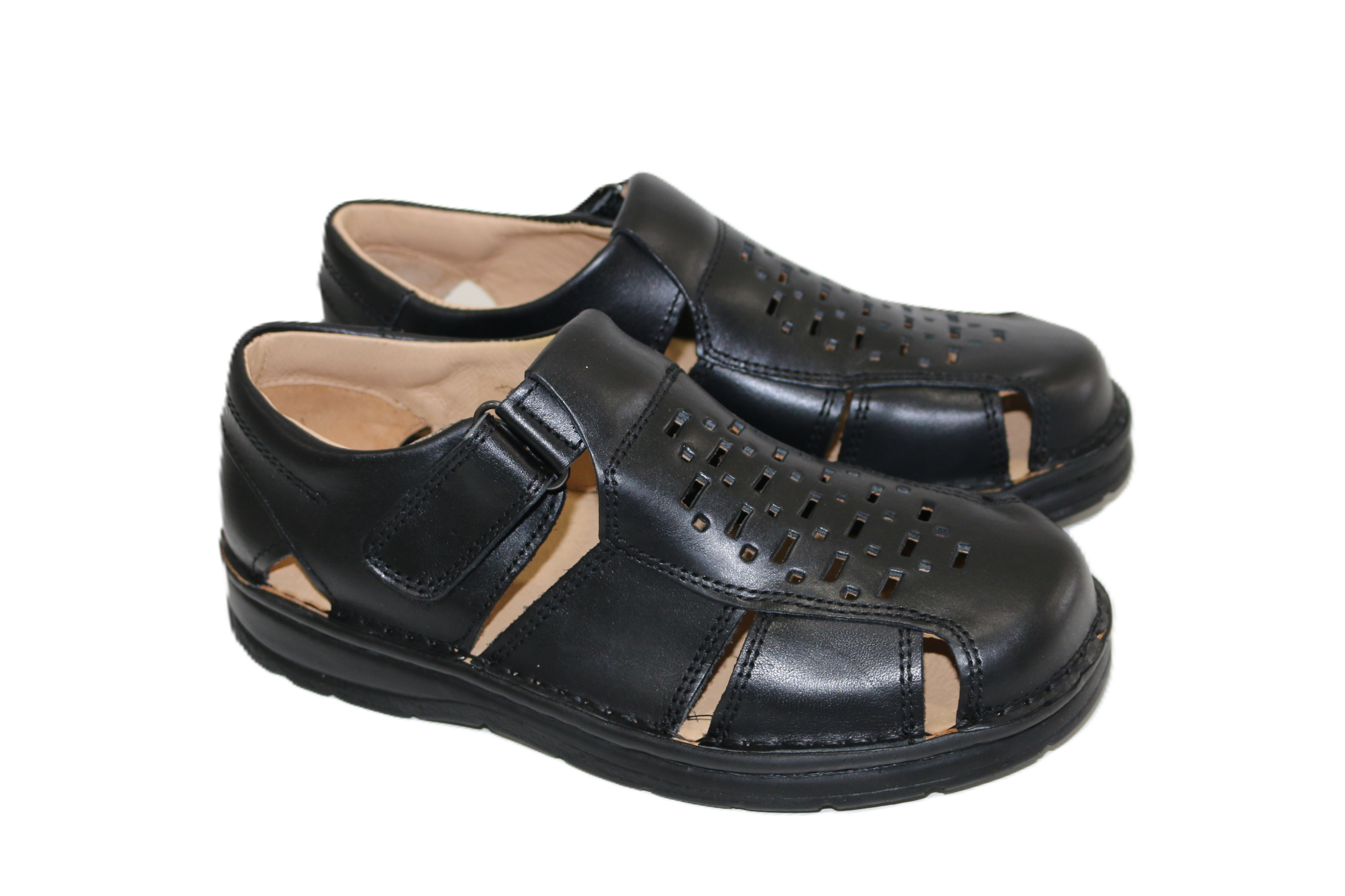 Sandália Masculina Ortopédica Pear - Preto