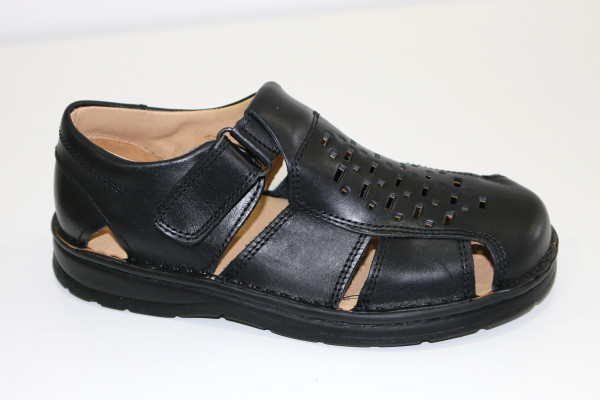Sandália Masculina Ortopédica Pear (41, PRETO)