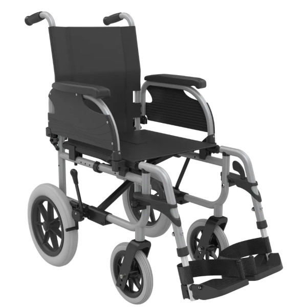Cadeira de Rodas Standard de Aço ICON 10 - Roda 12'' (45, GREY, 01)