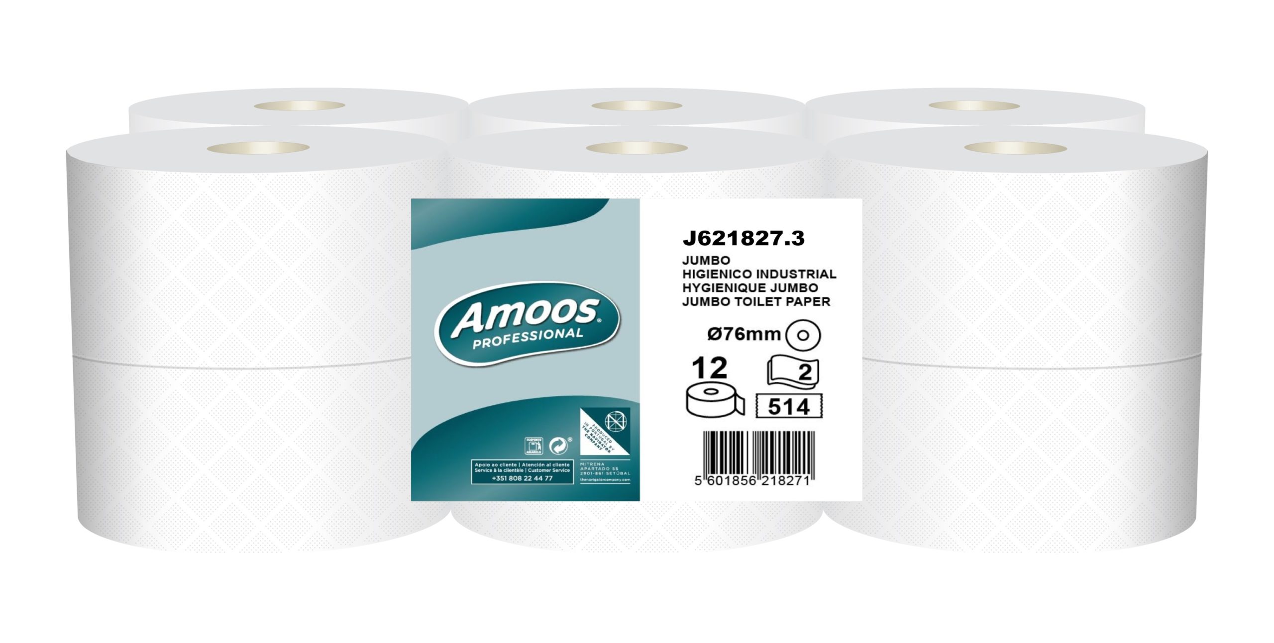 Papel Higiénico Jumbo 12R