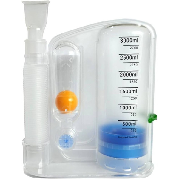 Respivol 3000ml incentivador inspiratorio volumetrico