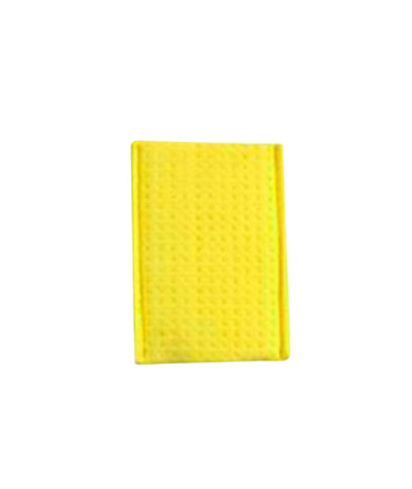 Par capas electrodos 12x8cm Amarelo