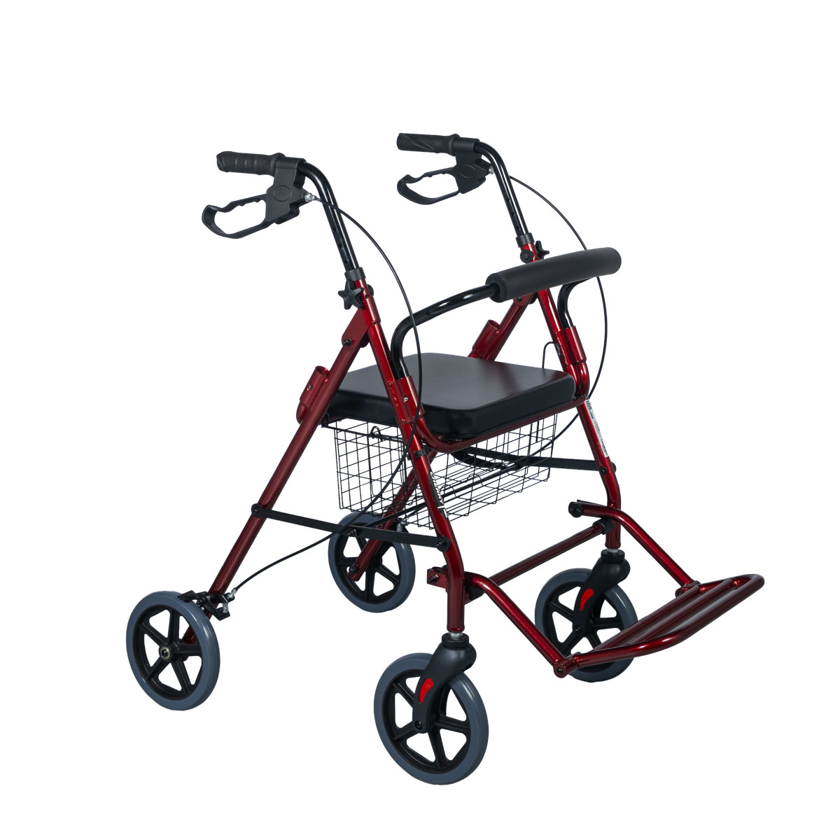 Mobiak Cherry- andarilho 4 rodas 2 em 1 c/assento e patins
