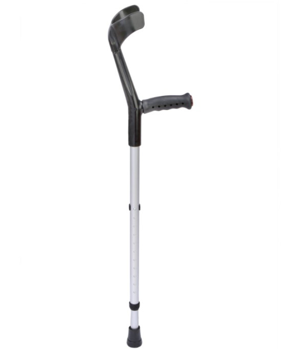 Canadianas C1 Integral (Par) | Tubo em Alumínio, Punho Macio, 150kg