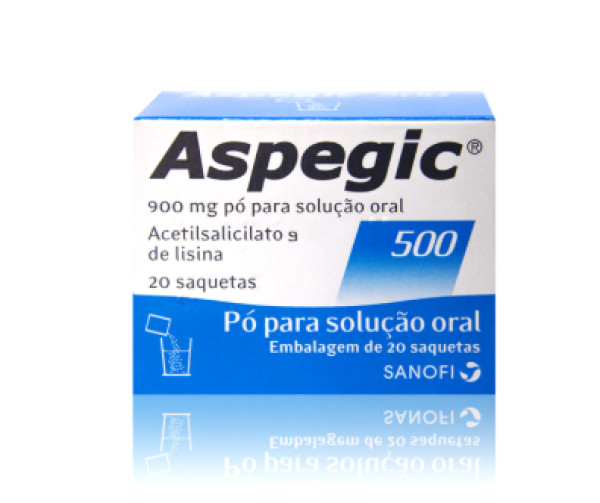 ASpegic 500 900mg pó 20 saquetas