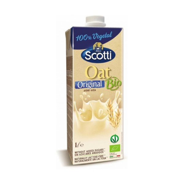 Bebida de aveia natural BIO 1lt Scotti
