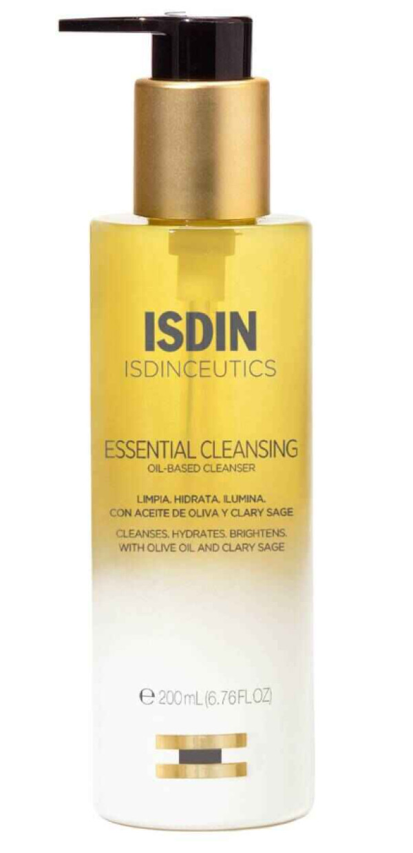 oleo de limpeza Isdin