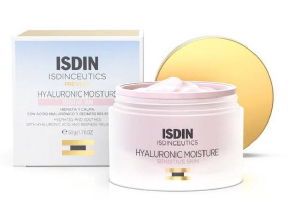 creme rosto Isdin ac hyaluronico pele sensivel