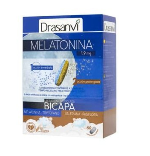 Melatonina Bicamada Retard 60comp