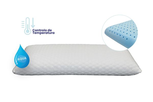 Almofada SIBIU Geri Blue Fresh (70x35 cm)