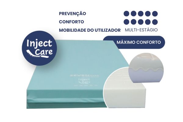 Colchão de Conforto e Postural Seven Care Inject Care (190 x 90 x 17 cm)
