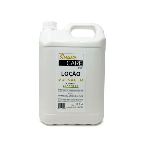 Loção massagem aloe vera 5lts suavecare