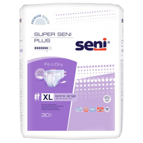 Seni fralda super plus XL x30