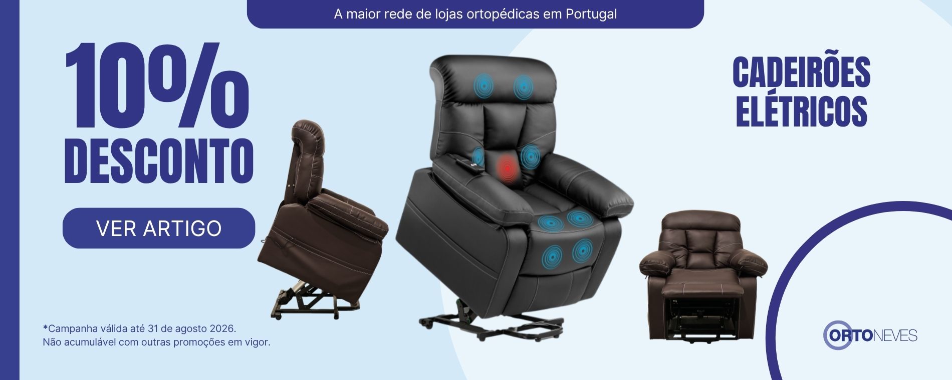Cadeirões Elétricos de Elevação Cadeirões Elétricos de Elevação