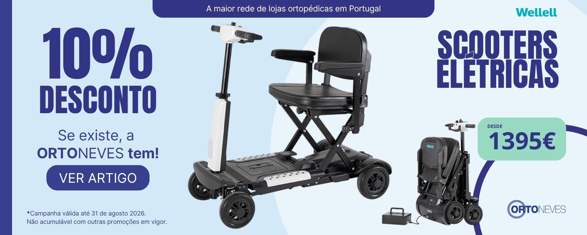 10% DESCONTO Scooters Elétricas 10% DESCONTO Scooters Elétricas