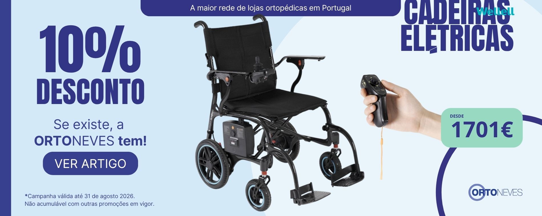 10% Desconto Cadeiras Elétricas 10% Desconto Cadeiras Elétricas