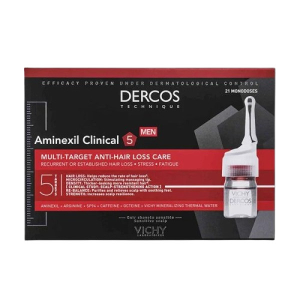 Dercos Vichy Aminexil C5 Homem 21x6ml