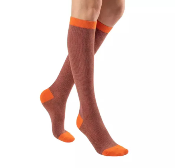 Meia Pique 20 (.) (IV, LARANJA)