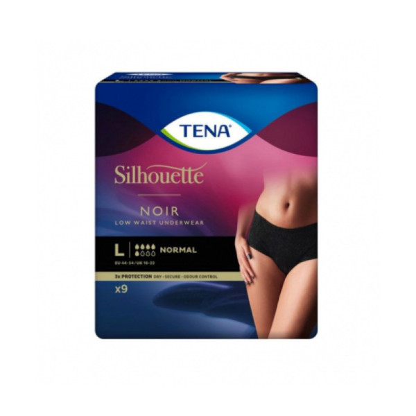 Tena silhouette noir normal t.L x9