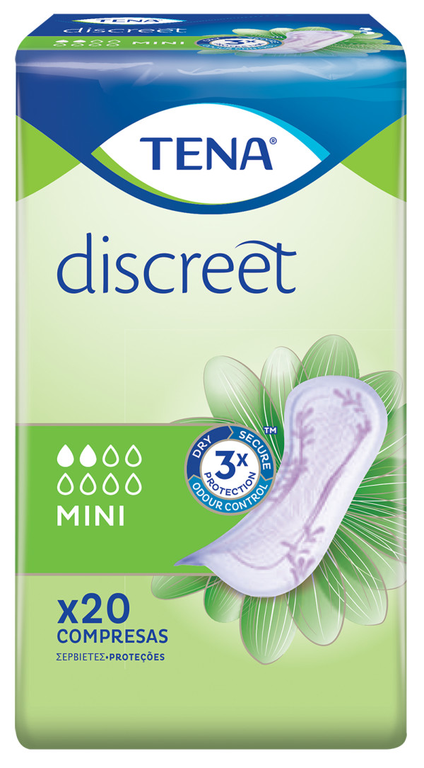 TENA Discreet: Penso mini x20 uni.