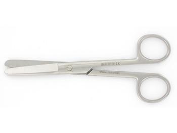 Tesoura Reta com Bicos Redondos 14,5cm GIMA