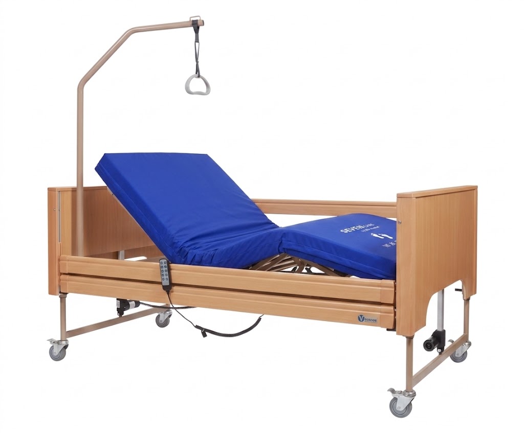 Pack Cama Mobiak Libra + Colchão Sevencare  Anti-escaras