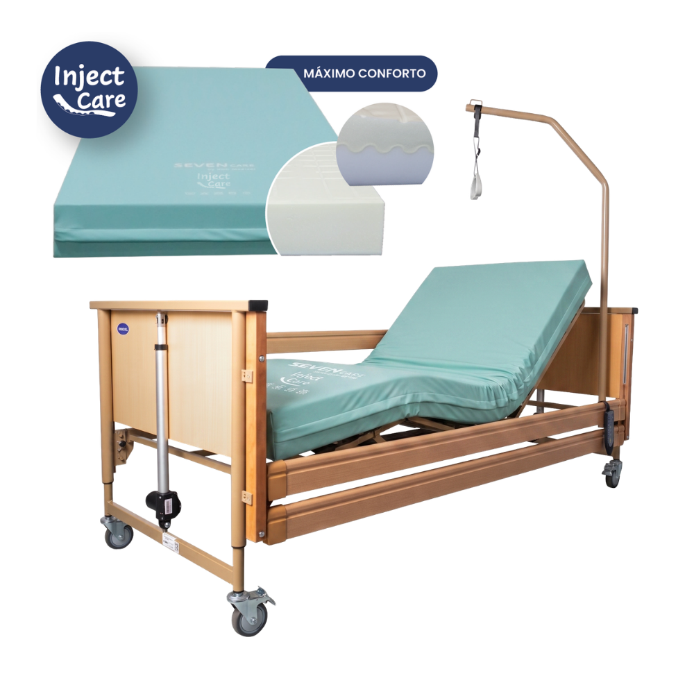 Pack Cama Mobiak Virgo + Colchão Inject Care