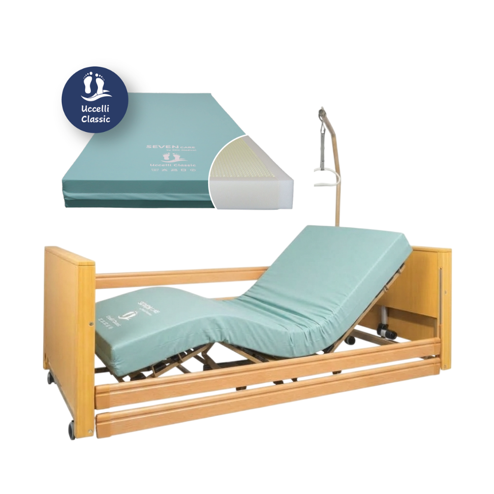 Pack Cama Mobiak Libra Low + Colchão Uccelli Classic