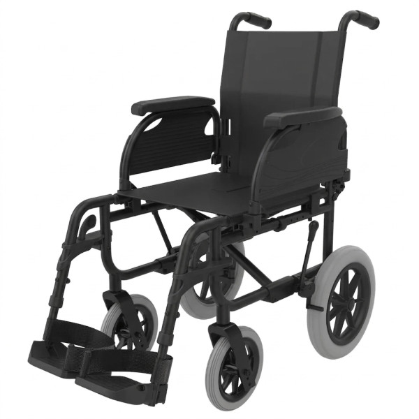 Cadeira de rodas de aço Icon10 (37.5, Preto, Roda 12")